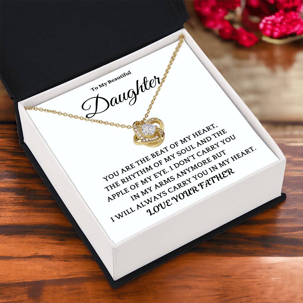 Apple of my Eye Necklace Gift For Daughter
