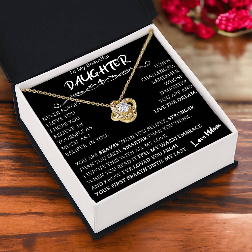 All My Love Necklace Gift For Daughter