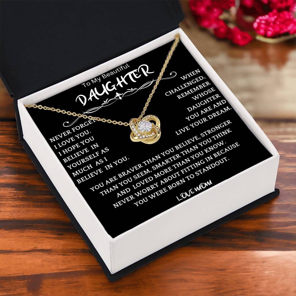 Challenged Necklace Gift For Daughter
