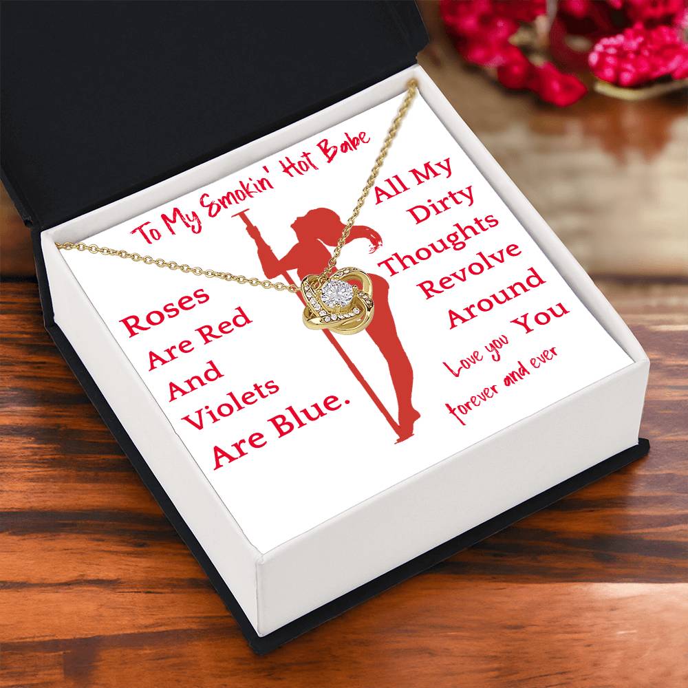 All My Dirty Thoughts Necklace Gift For Valentines Anniversary Wife Soulmate Birthday Present For Women
