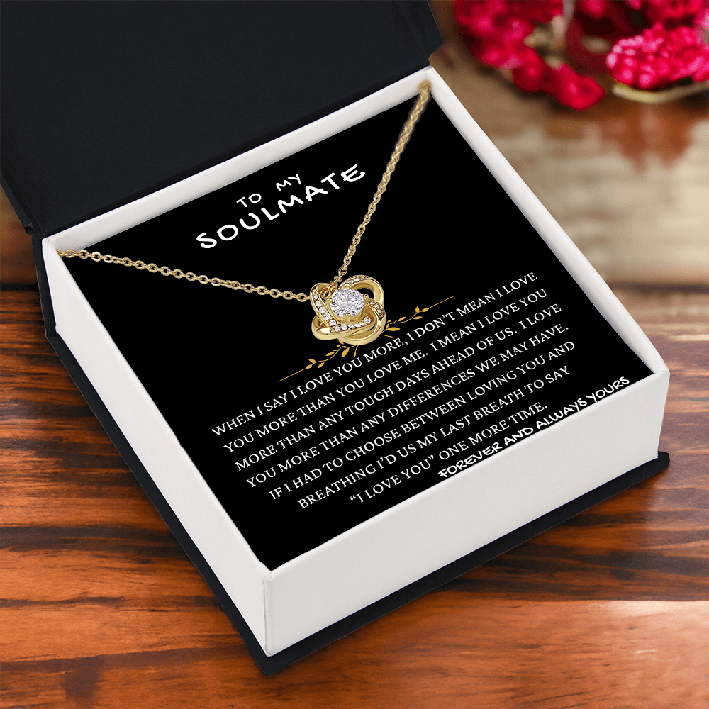 Love You More Necklace