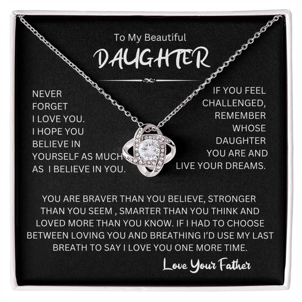 Last Breath Daughter Necklace