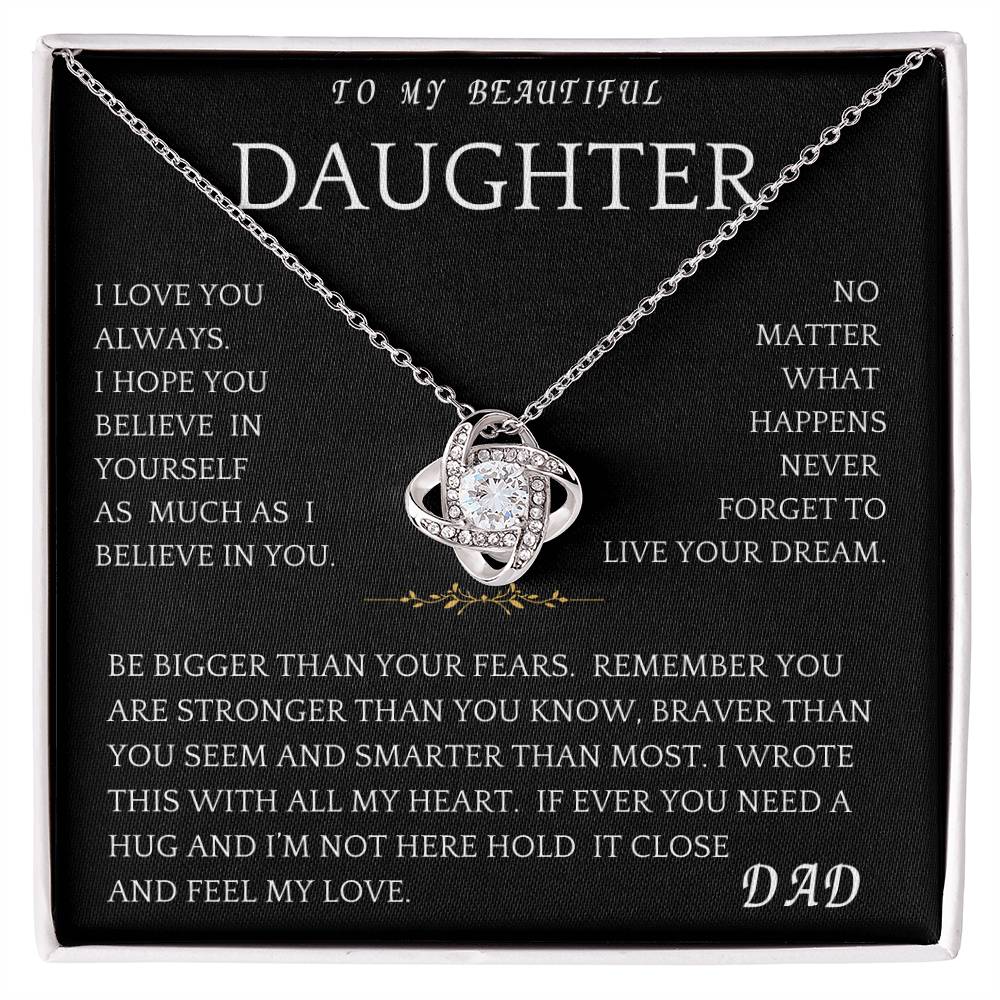 Smarter Than Most Necklace Daughter Gift