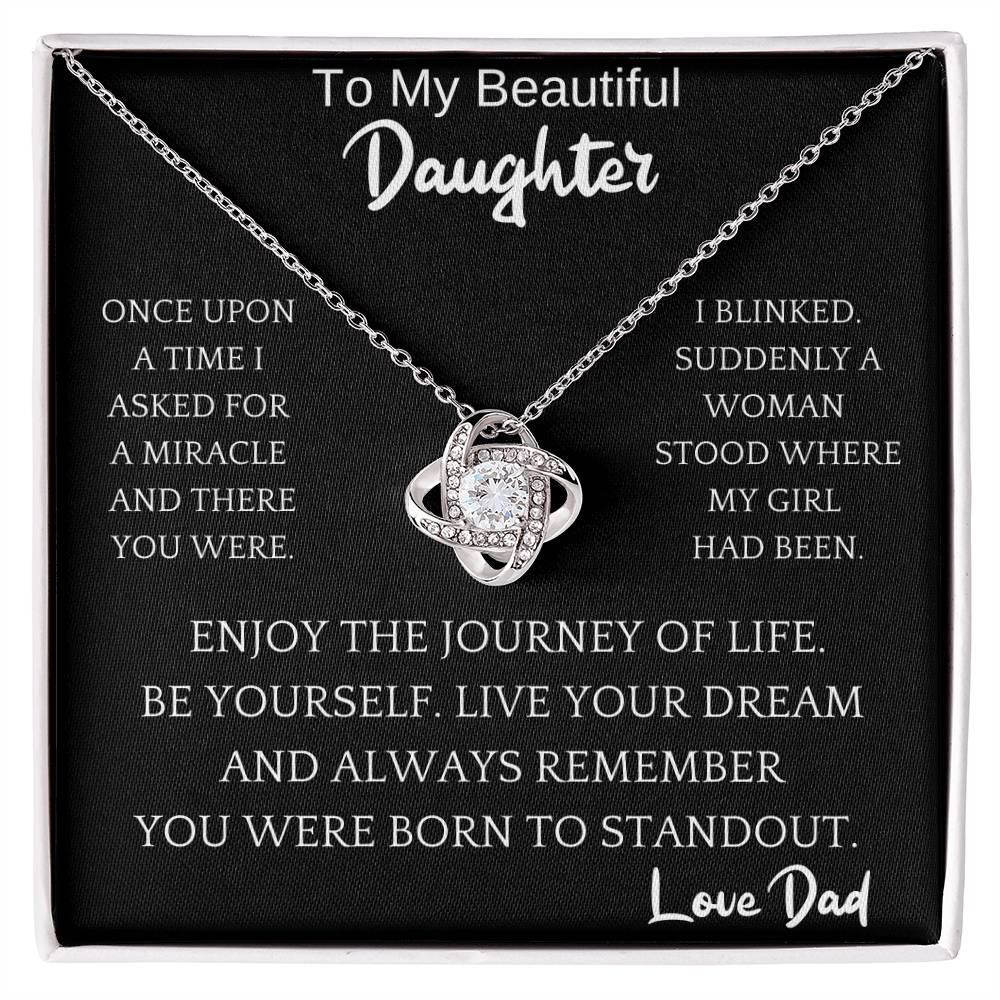 Journey Of Life Daughter Necklace