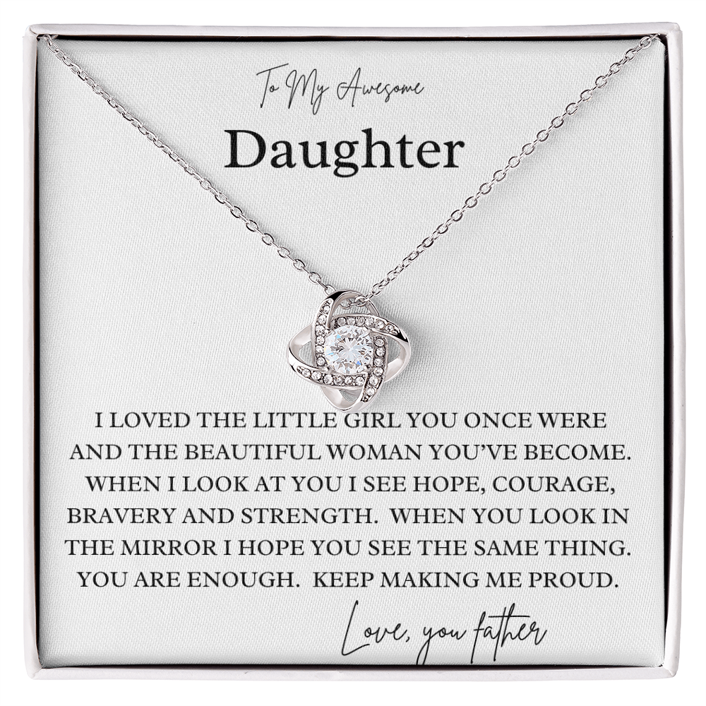Awesome Daughter Necklace