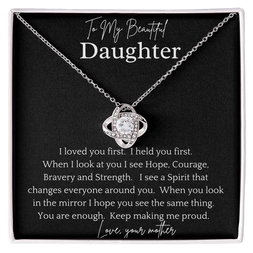 Loved First Daughter Necklace