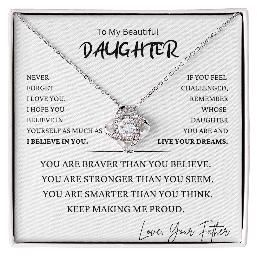 Live The Dream Daughter Gift