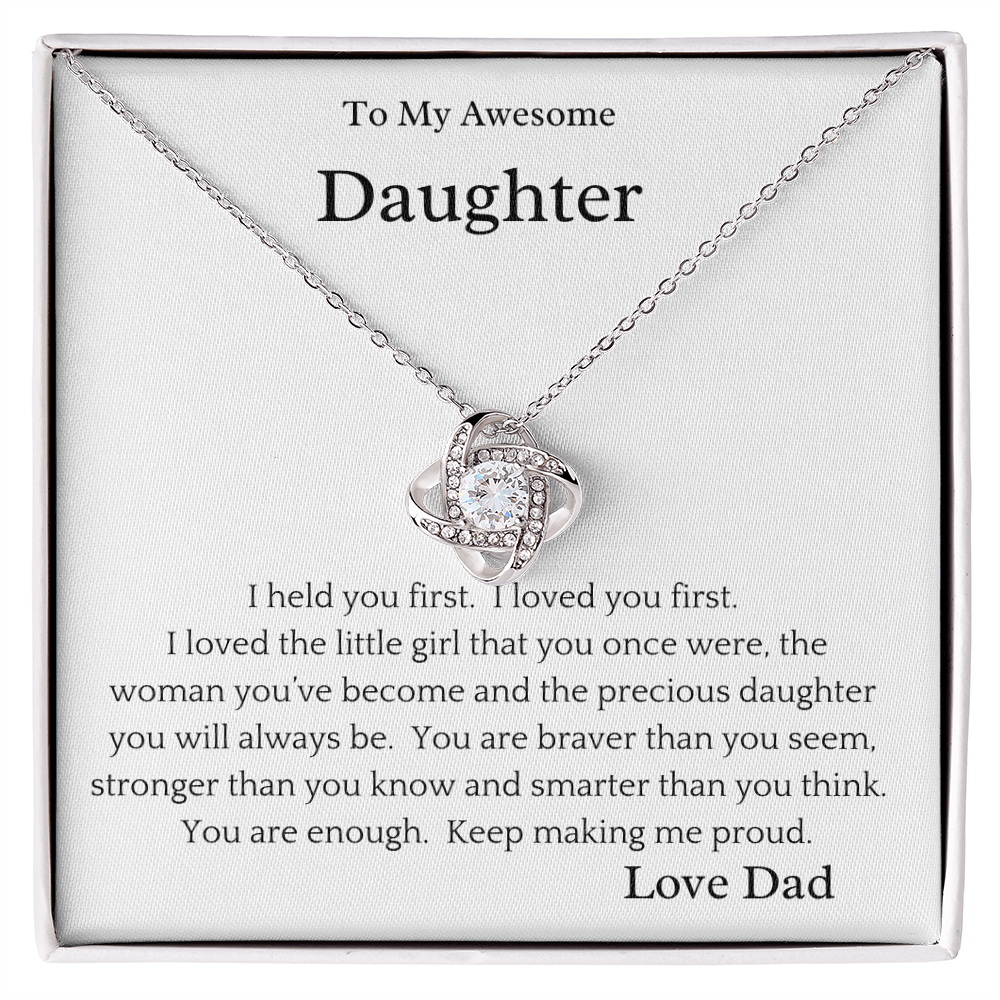 Many Qualities Daughter Gift