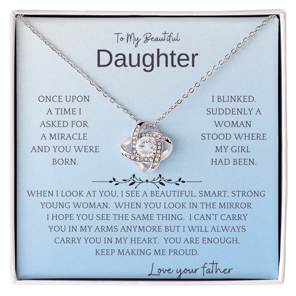 See What I See Daughter Necklace