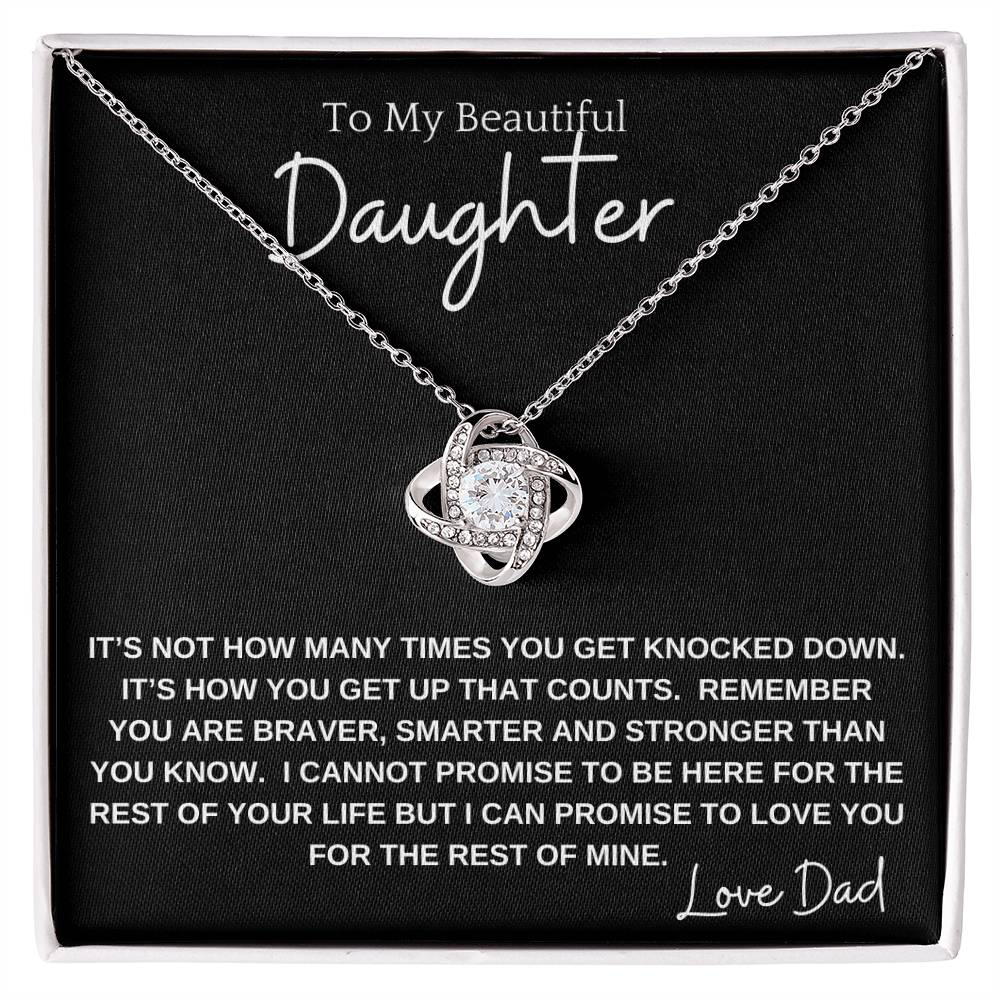 Get Back Up Necklace Gift For Daughter