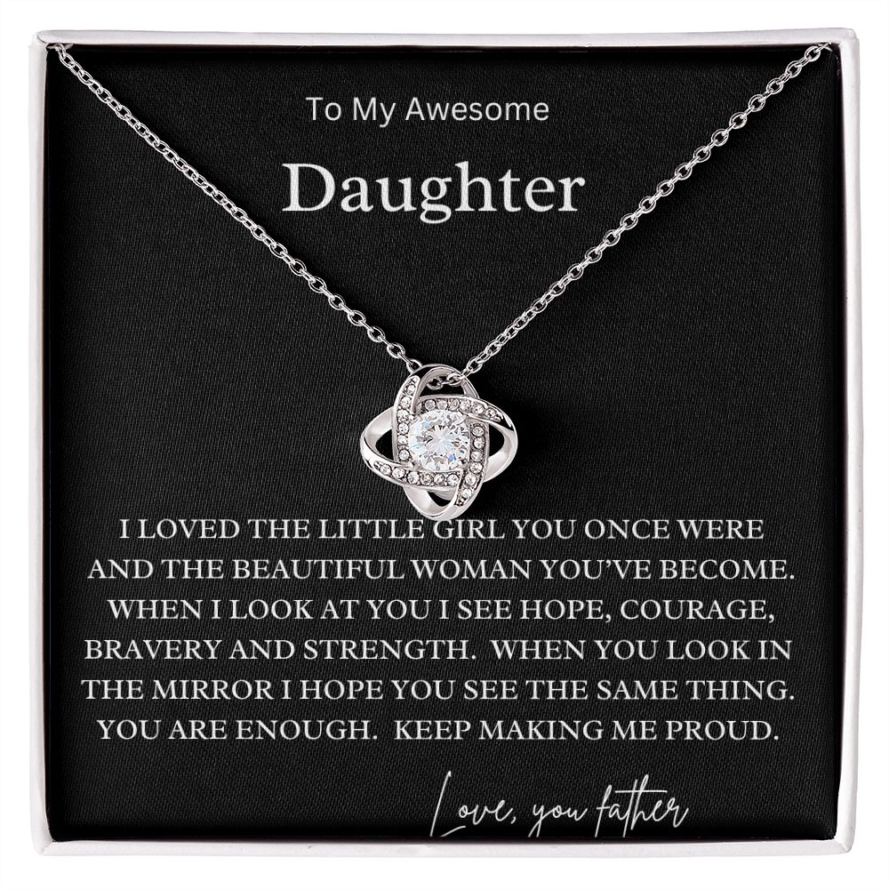 Daughter Necklace From Dad