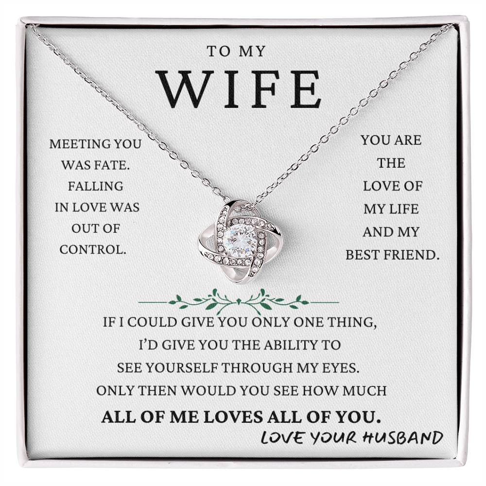 Fateful Meeting Wife Necklace