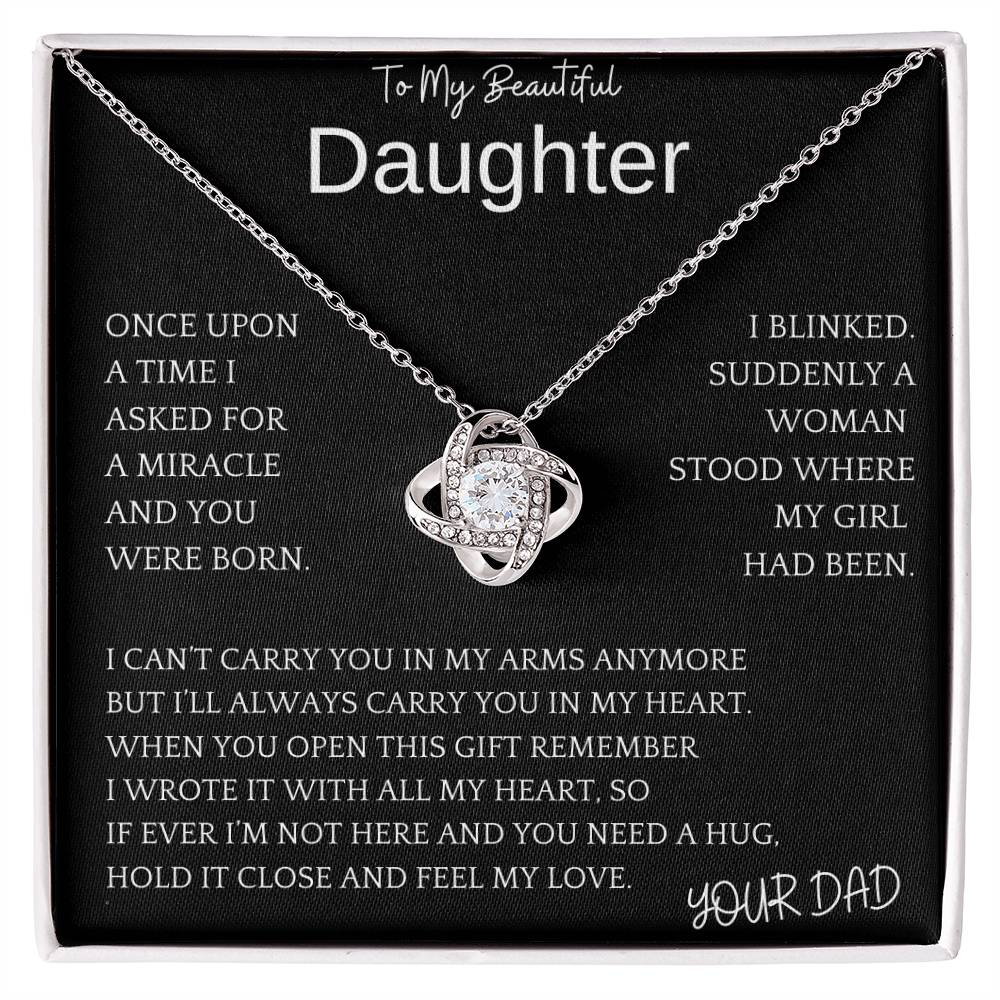 Hold Close Daughter Gift