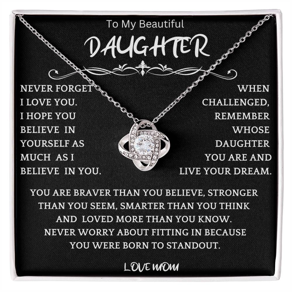 Challenged Necklace Gift For Daughter