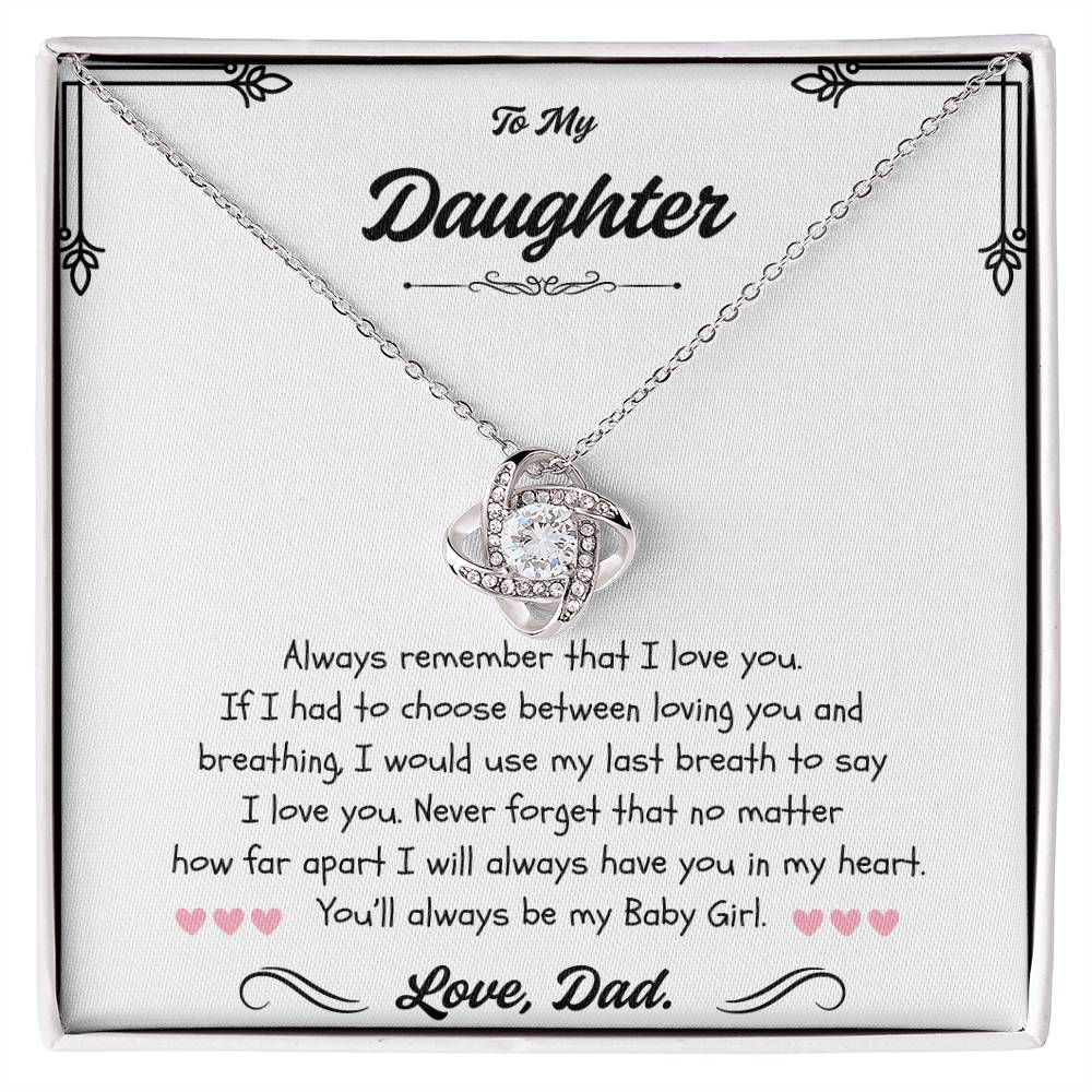 No Matter Necklace Daughter Gift