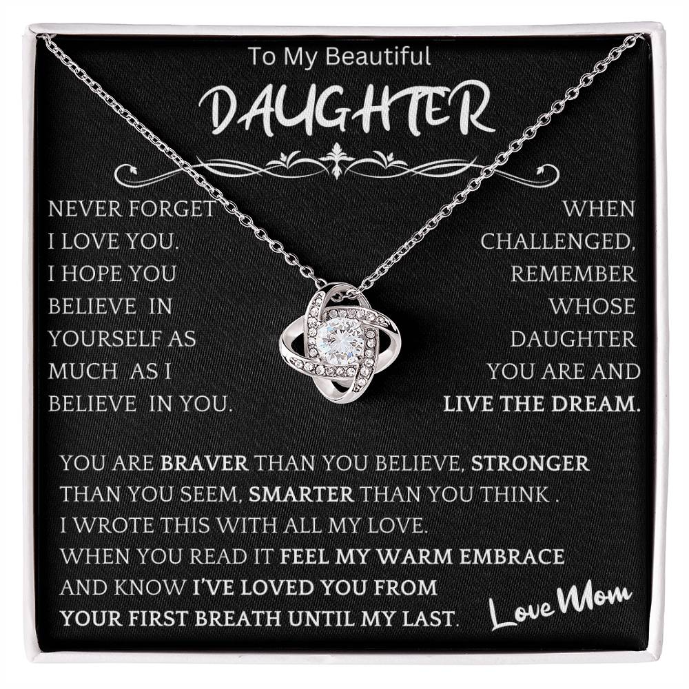All My Love Necklace Gift For Daughter