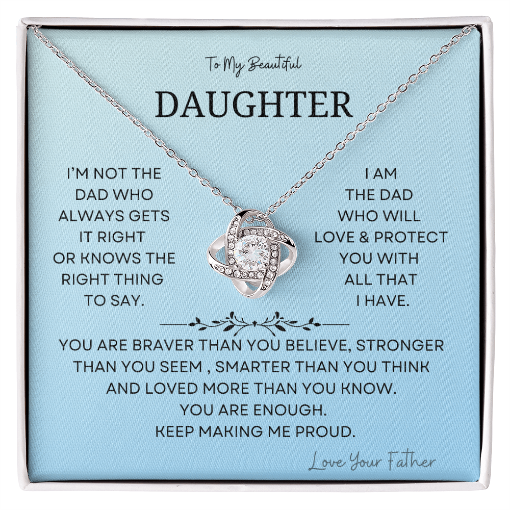 Brave Belief Daughter Necklace