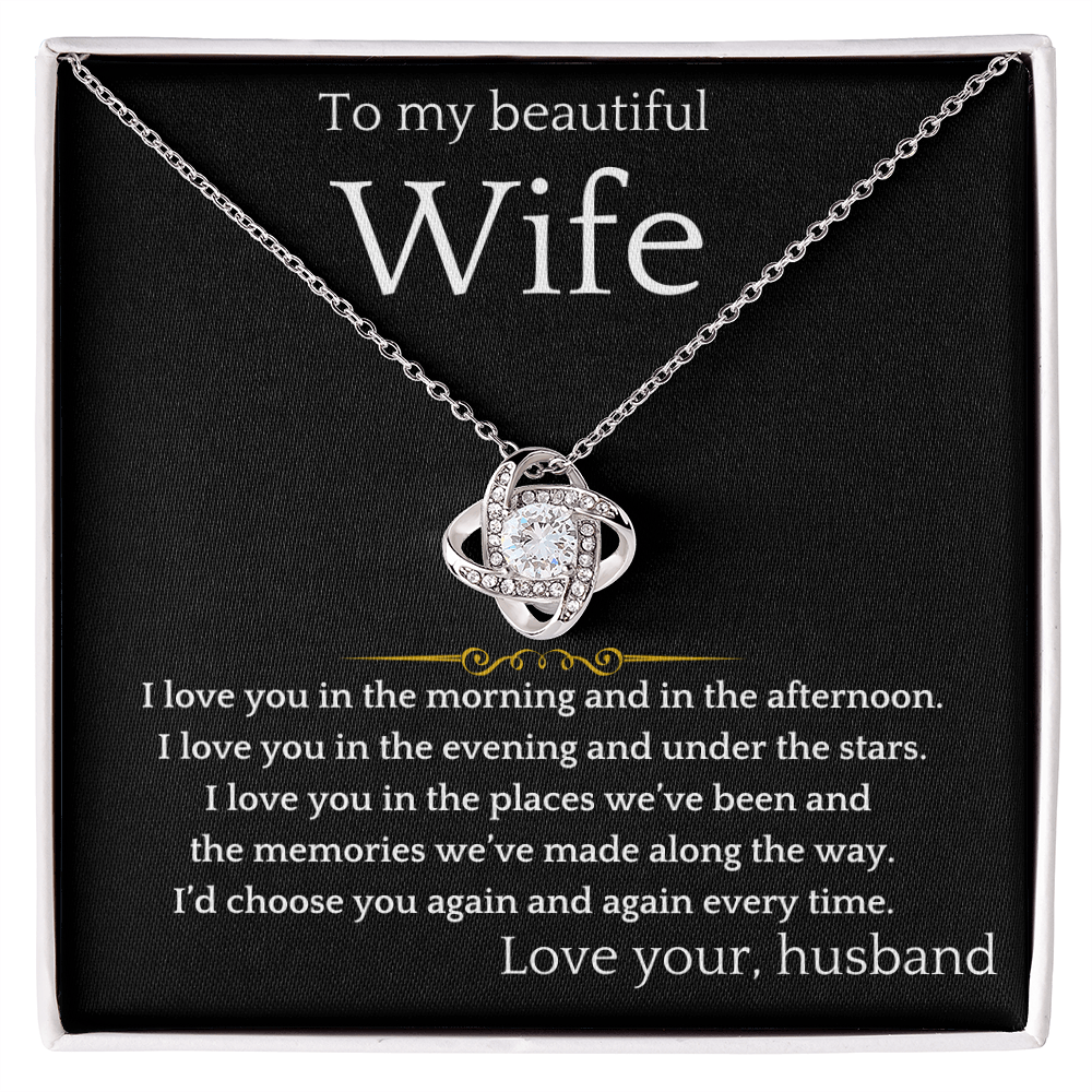 Afternoon and Evening Wife Necklace