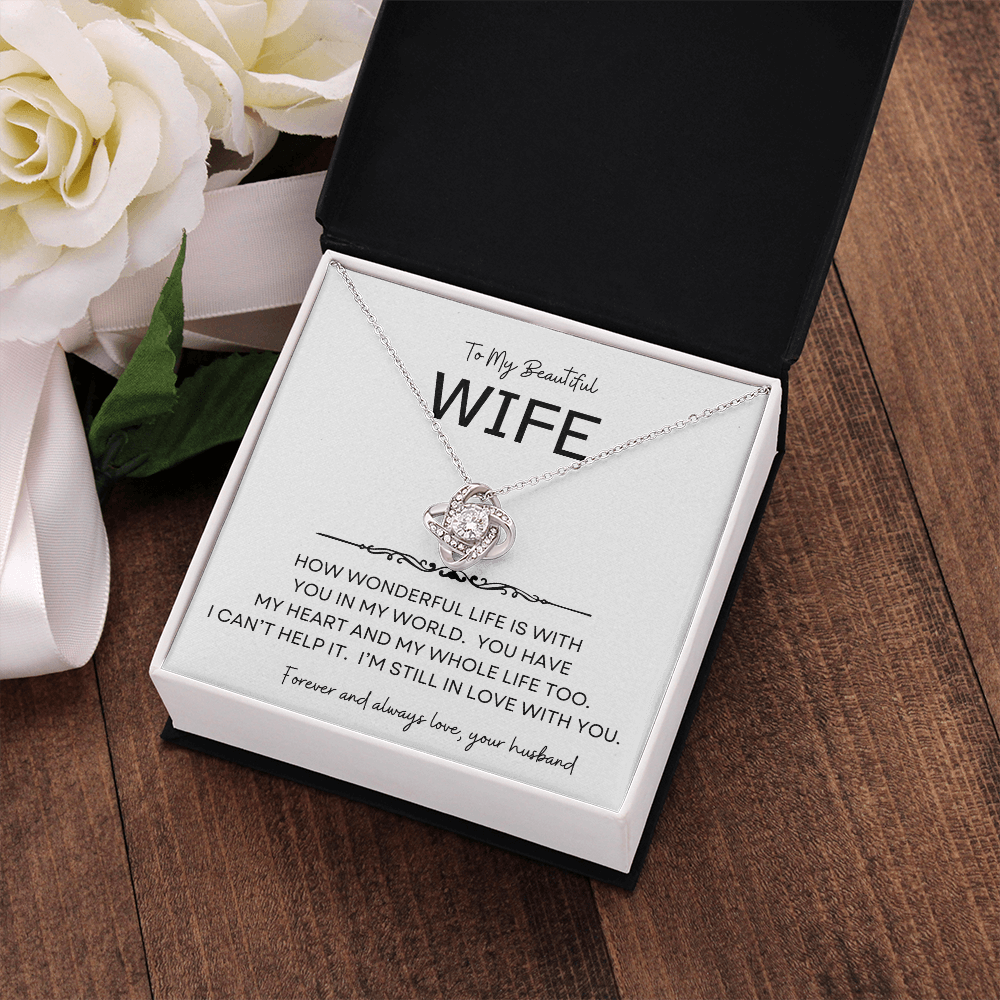 With You Wife Necklace