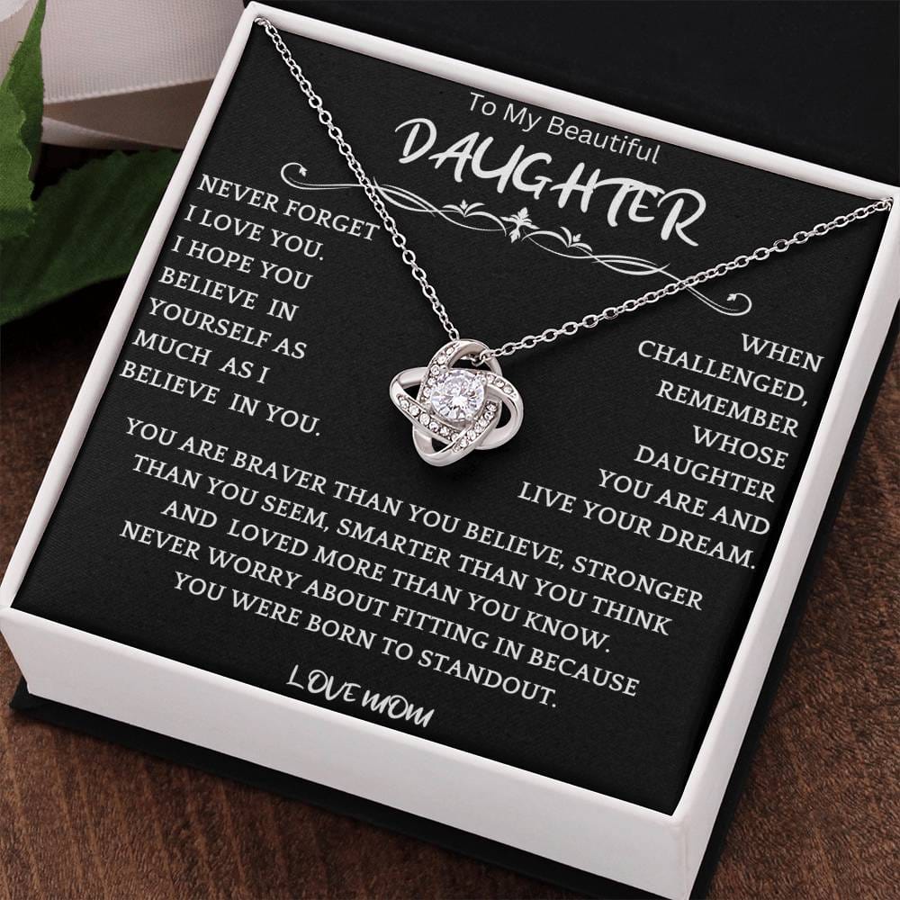 Challenged Necklace Gift For Daughter
