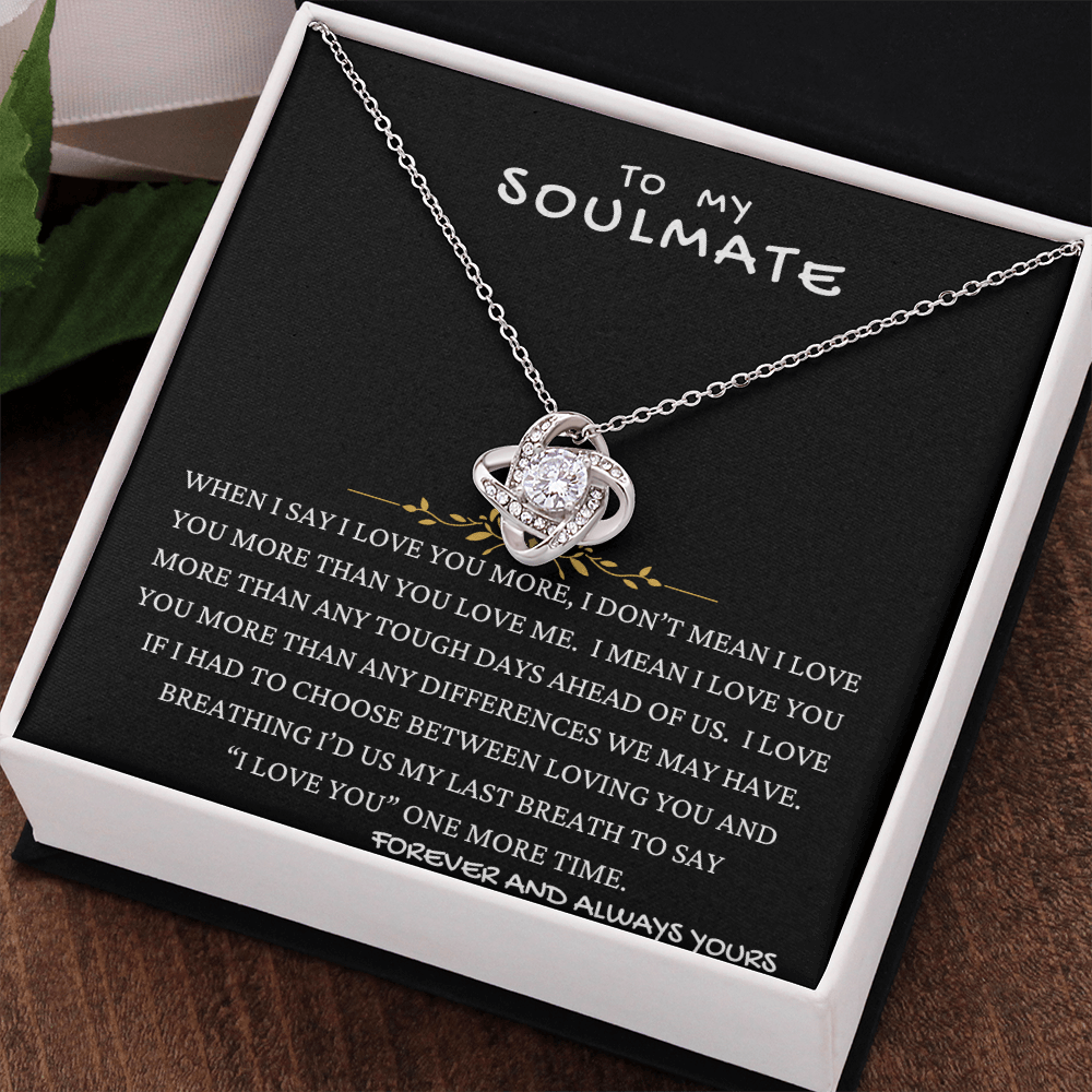 Love You More Necklace