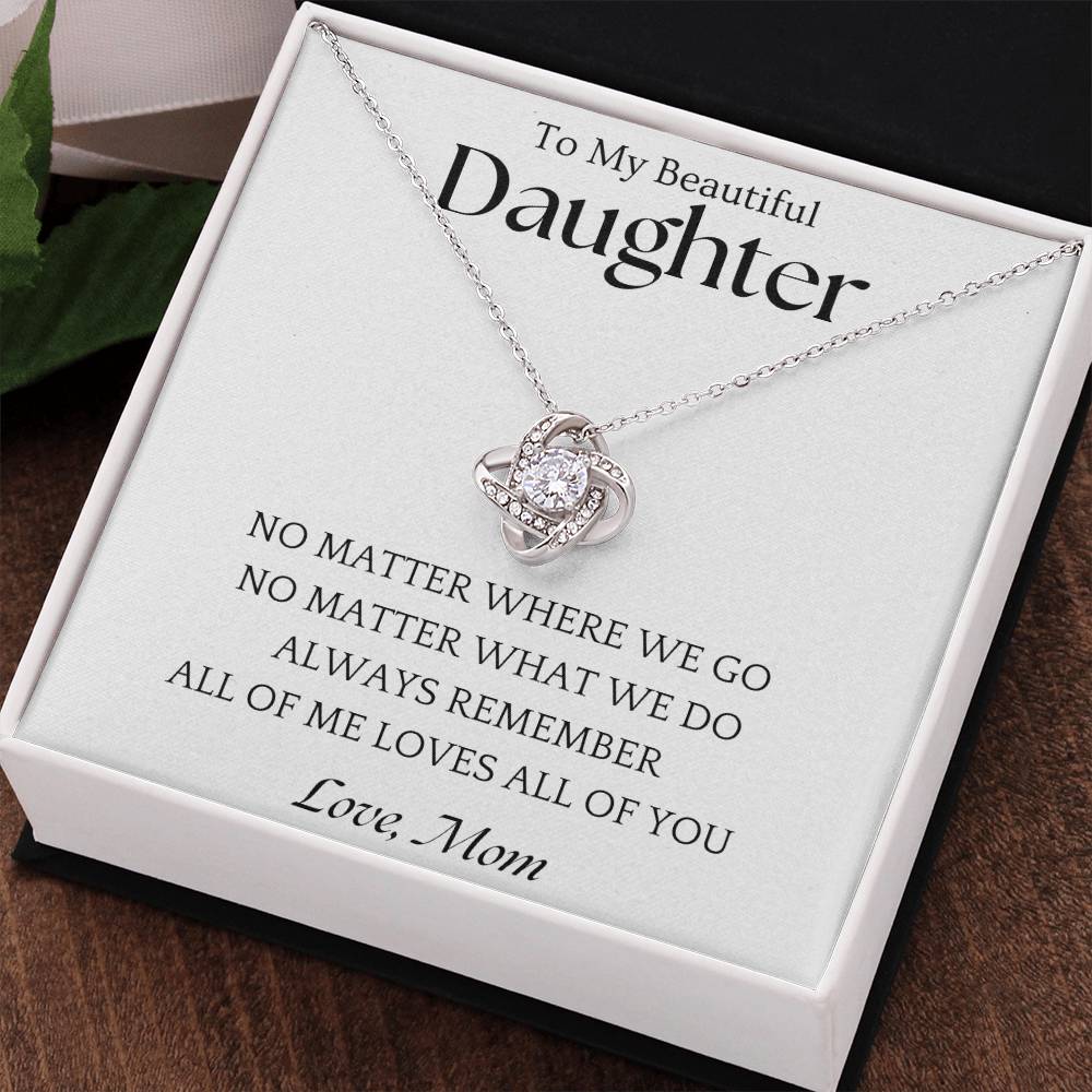 No Matter Necklace Gift For Daughter Birthday Graduation Christmas Present For Girls