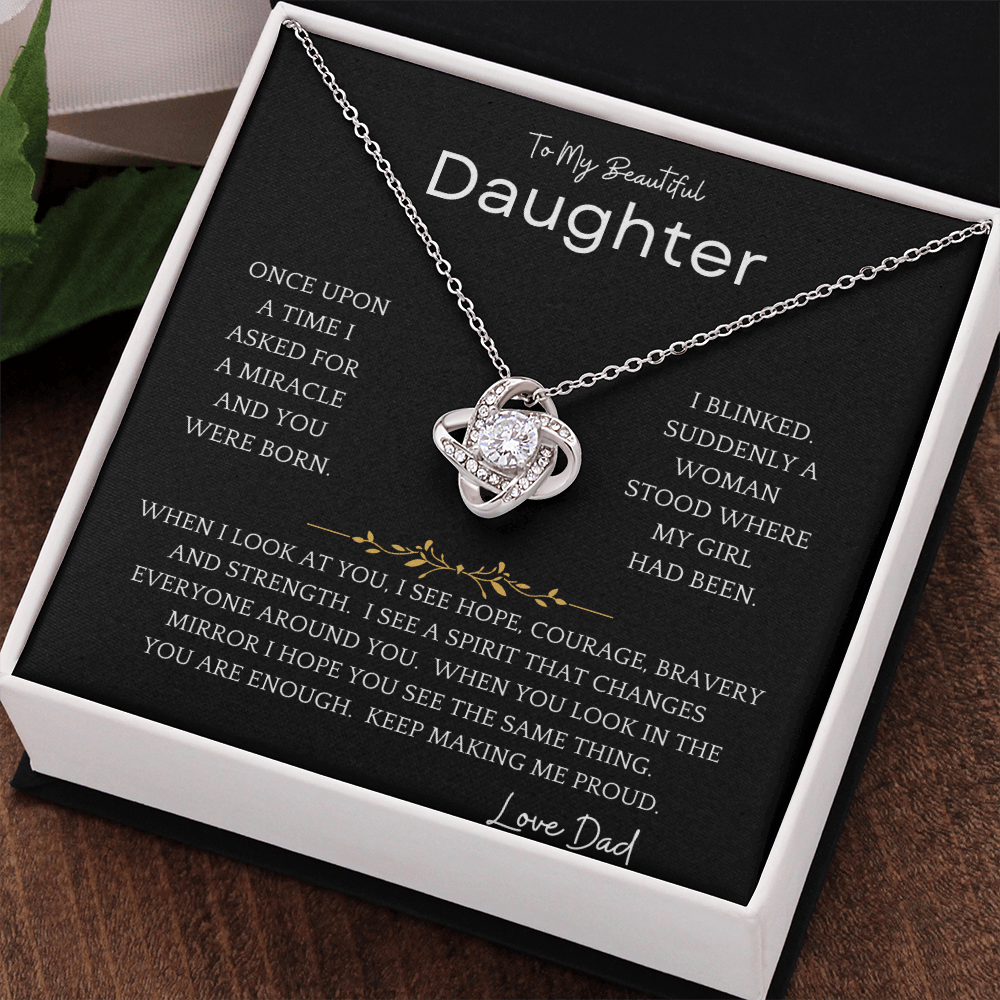 Blinked Daughter Necklace