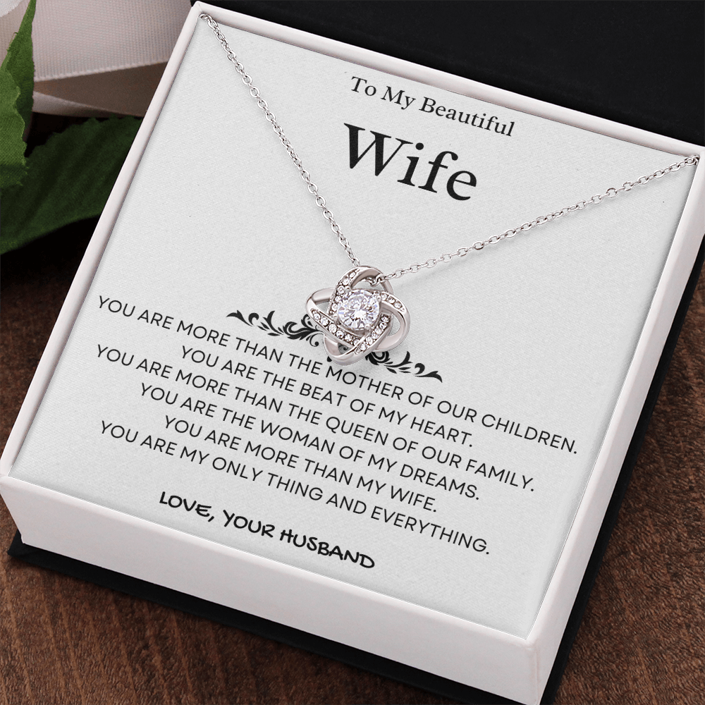 More Than My Wife Necklace