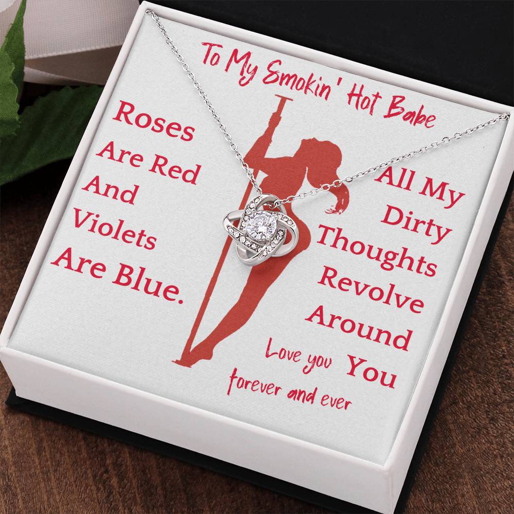 All My Dirty Thoughts Necklace Gift For Valentines Anniversary Wife Soulmate Birthday Present For Women