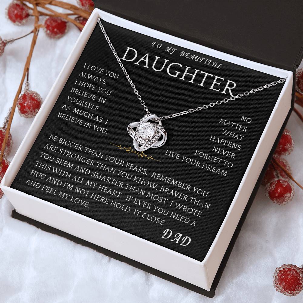 Smarter Than Most Necklace Daughter Gift