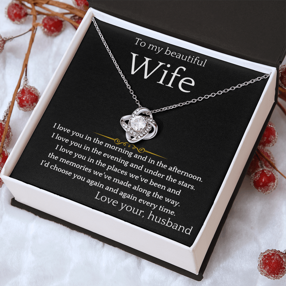 Afternoon and Evening Wife Necklace