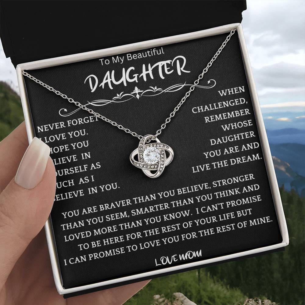 When Challenged Necklace Gift For Daughter