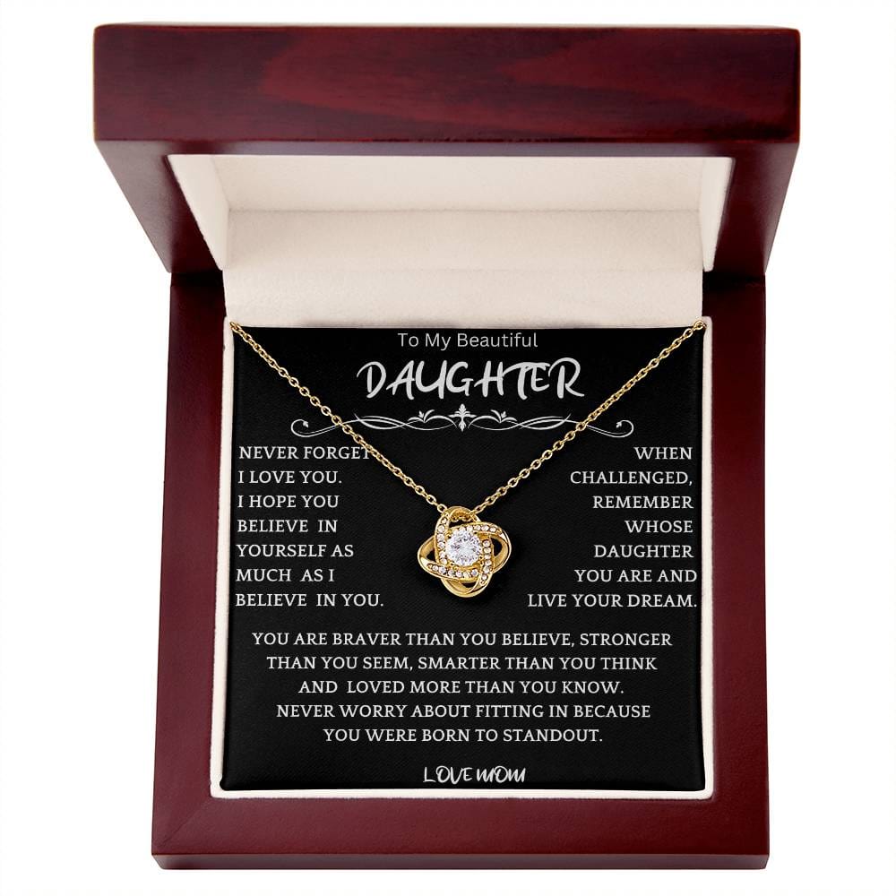 Challenged Necklace Gift For Daughter