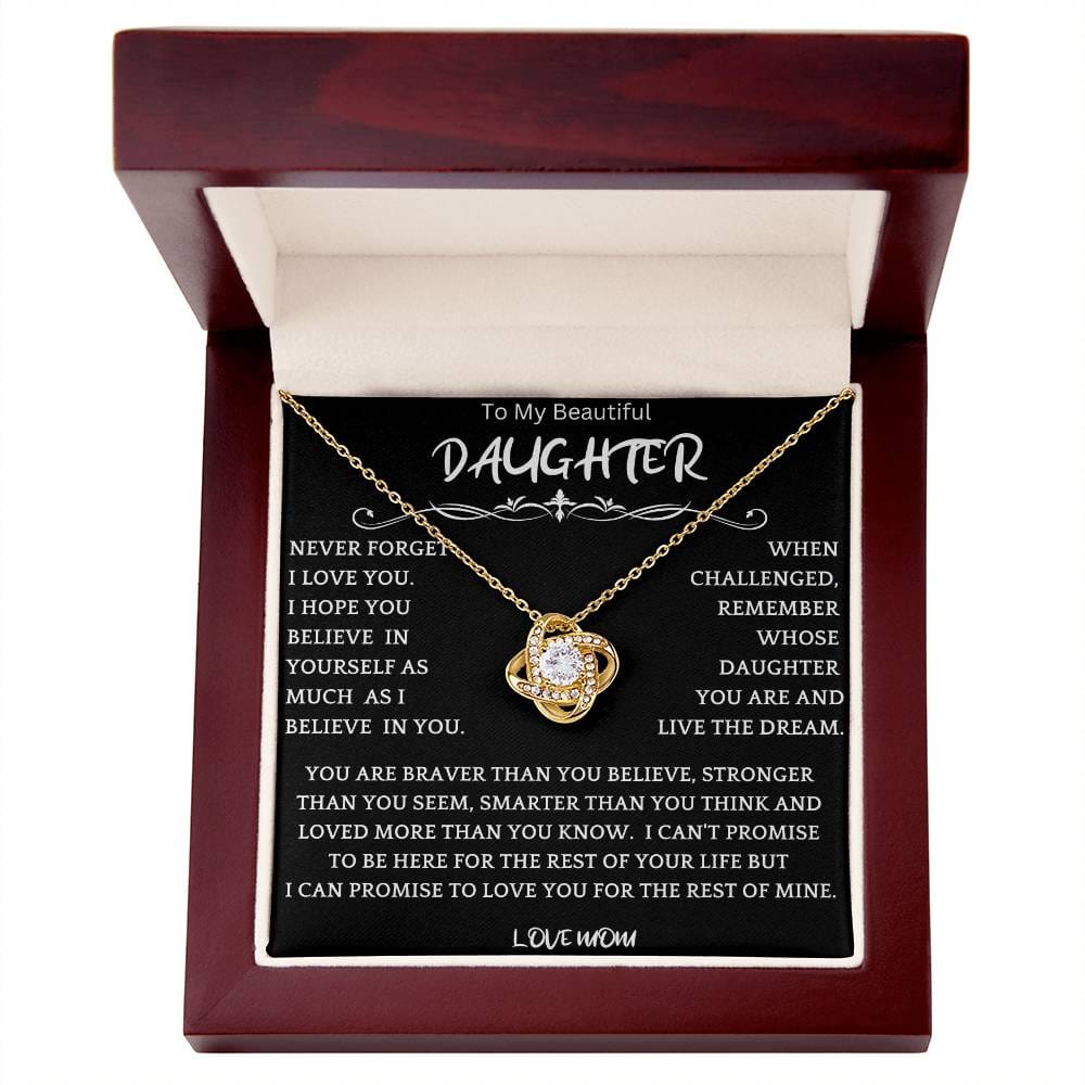 When Challenged Necklace Gift For Daughter
