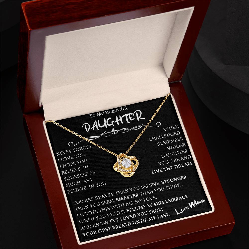 All My Love Necklace Gift For Daughter