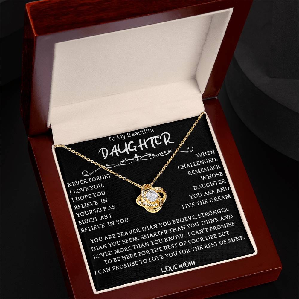 When Challenged Necklace Gift For Daughter