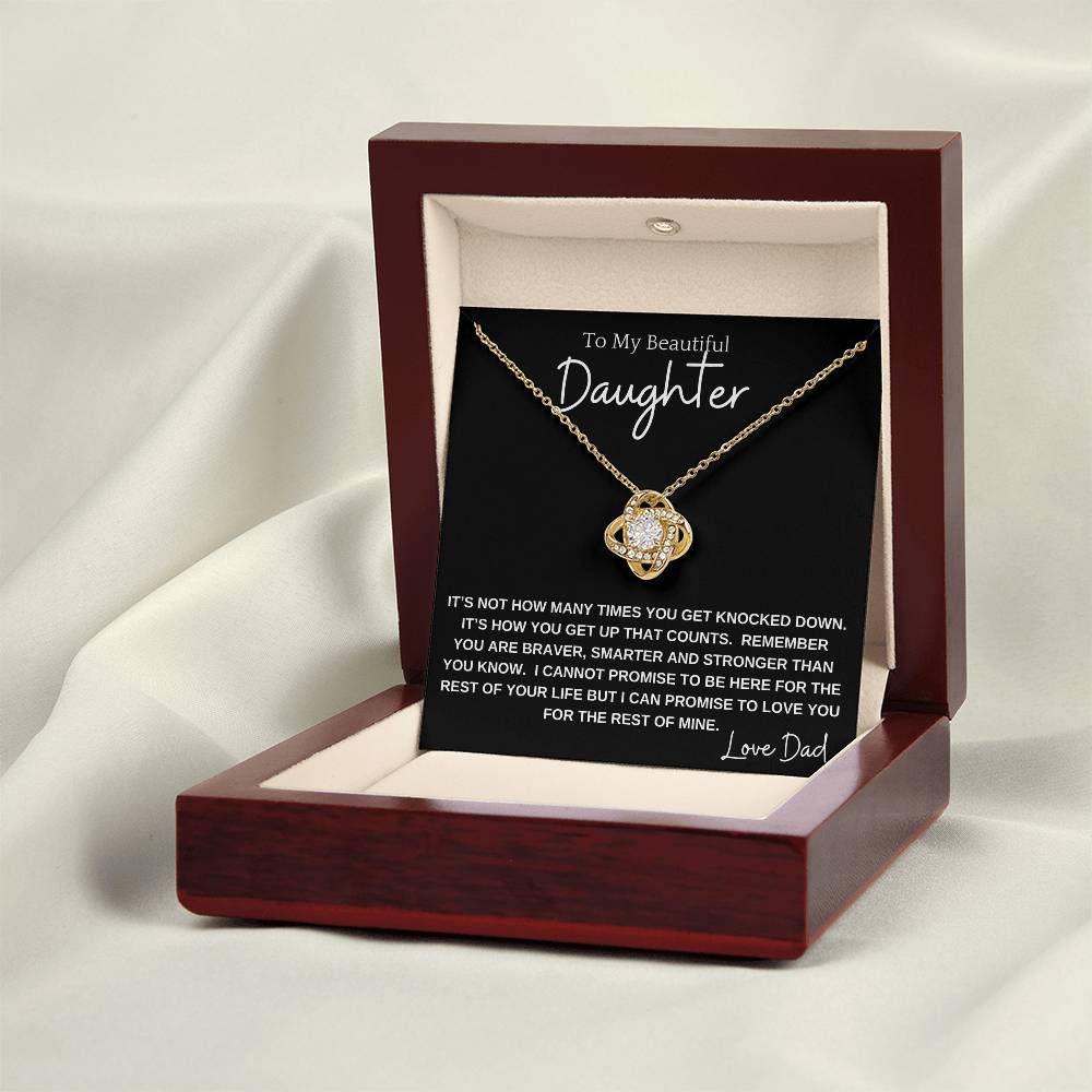 Get Back Up Necklace Gift For Daughter
