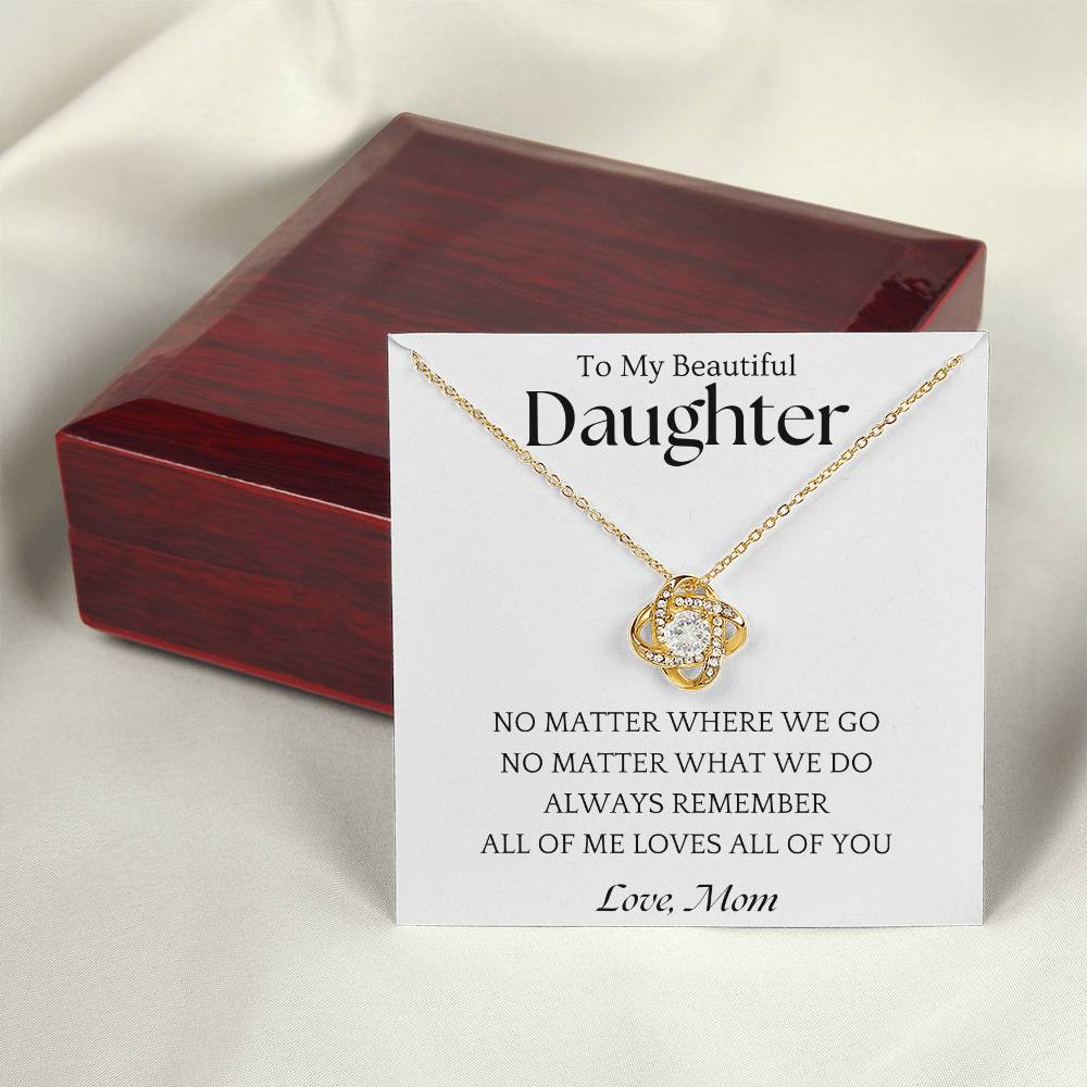 No Matter Necklace Gift For Daughter Birthday Graduation Christmas Present For Girls