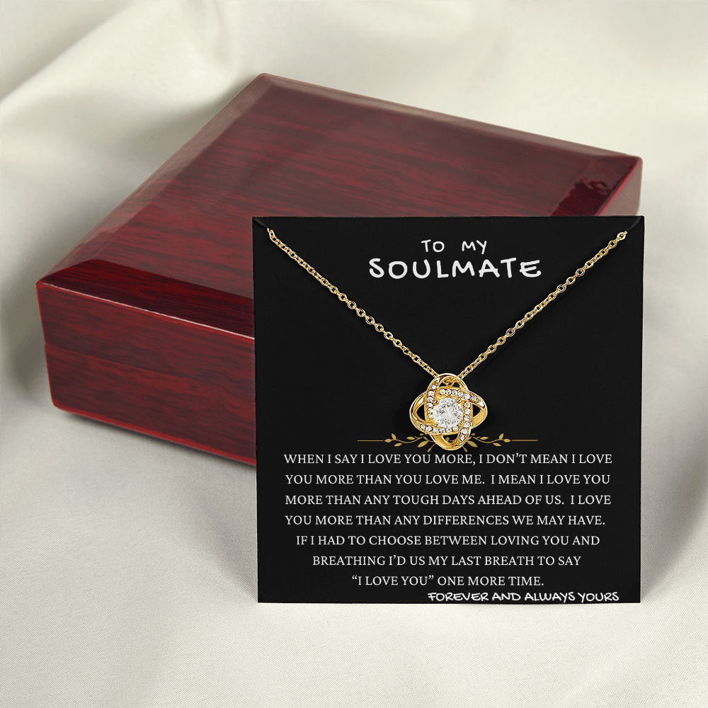 Love You More Necklace