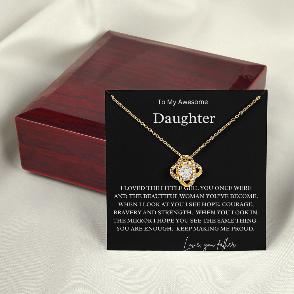 Daughter Necklace From Dad