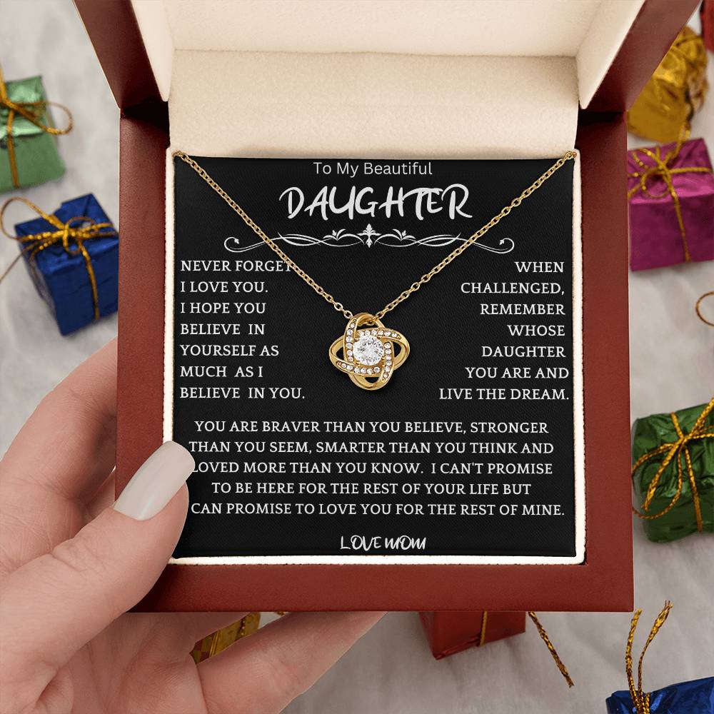 When Challenged Necklace Gift For Daughter