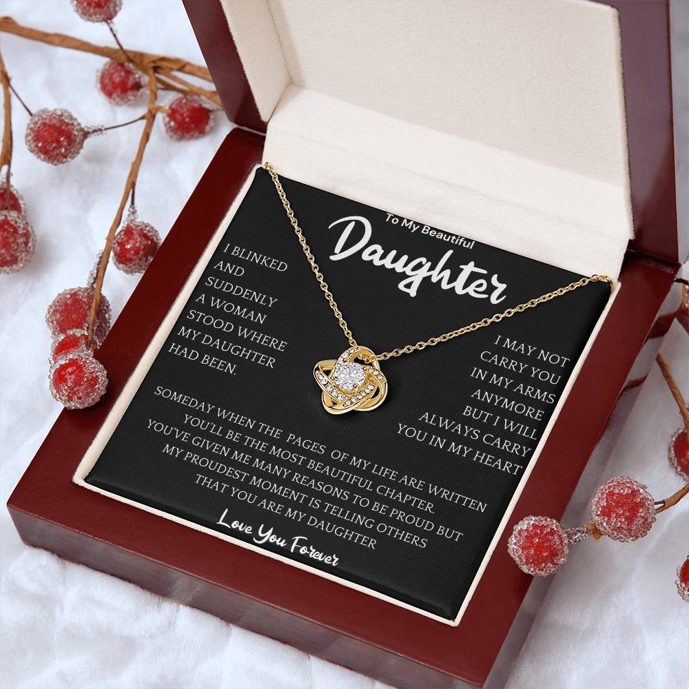 Pages Of Life Necklace Gift For Daughter