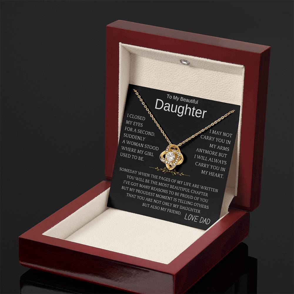 Not Only My Daughter Necklace From Dad