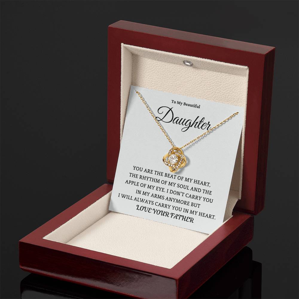 Apple of my Eye Necklace Gift For Daughter