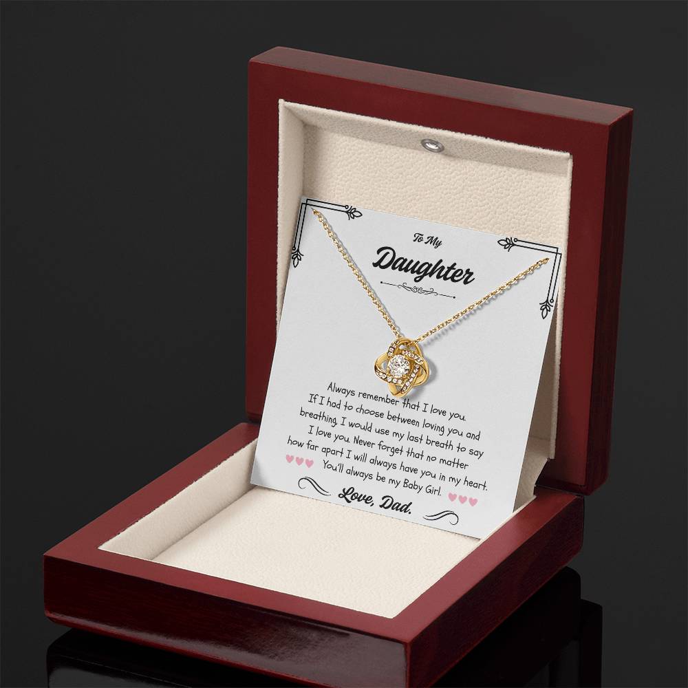 No Matter Necklace Daughter Gift