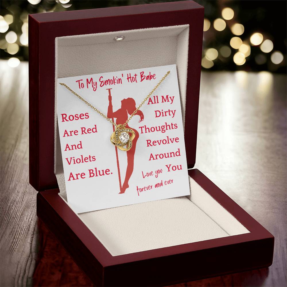 All My Dirty Thoughts Necklace Gift For Valentines Anniversary Wife Soulmate Birthday Present For Women