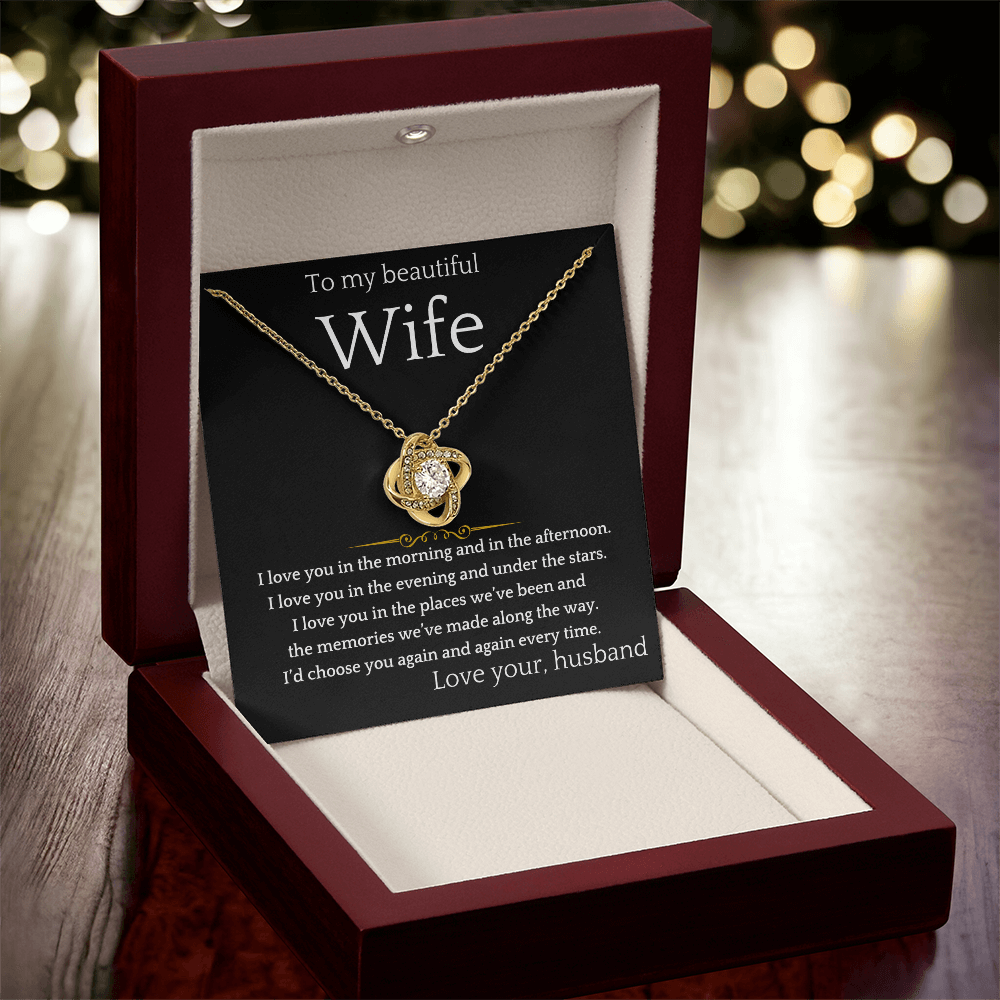 Afternoon and Evening Wife Necklace