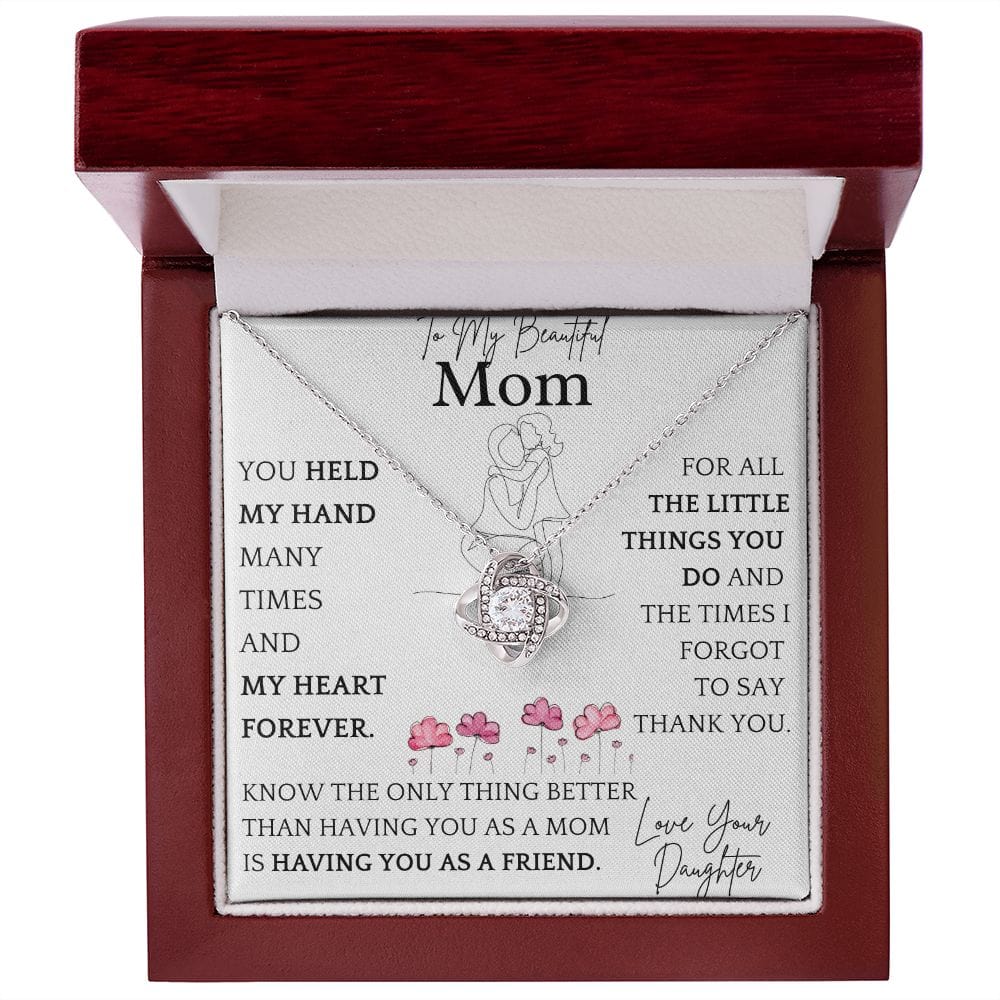 Many Times Necklace Gift For Mom