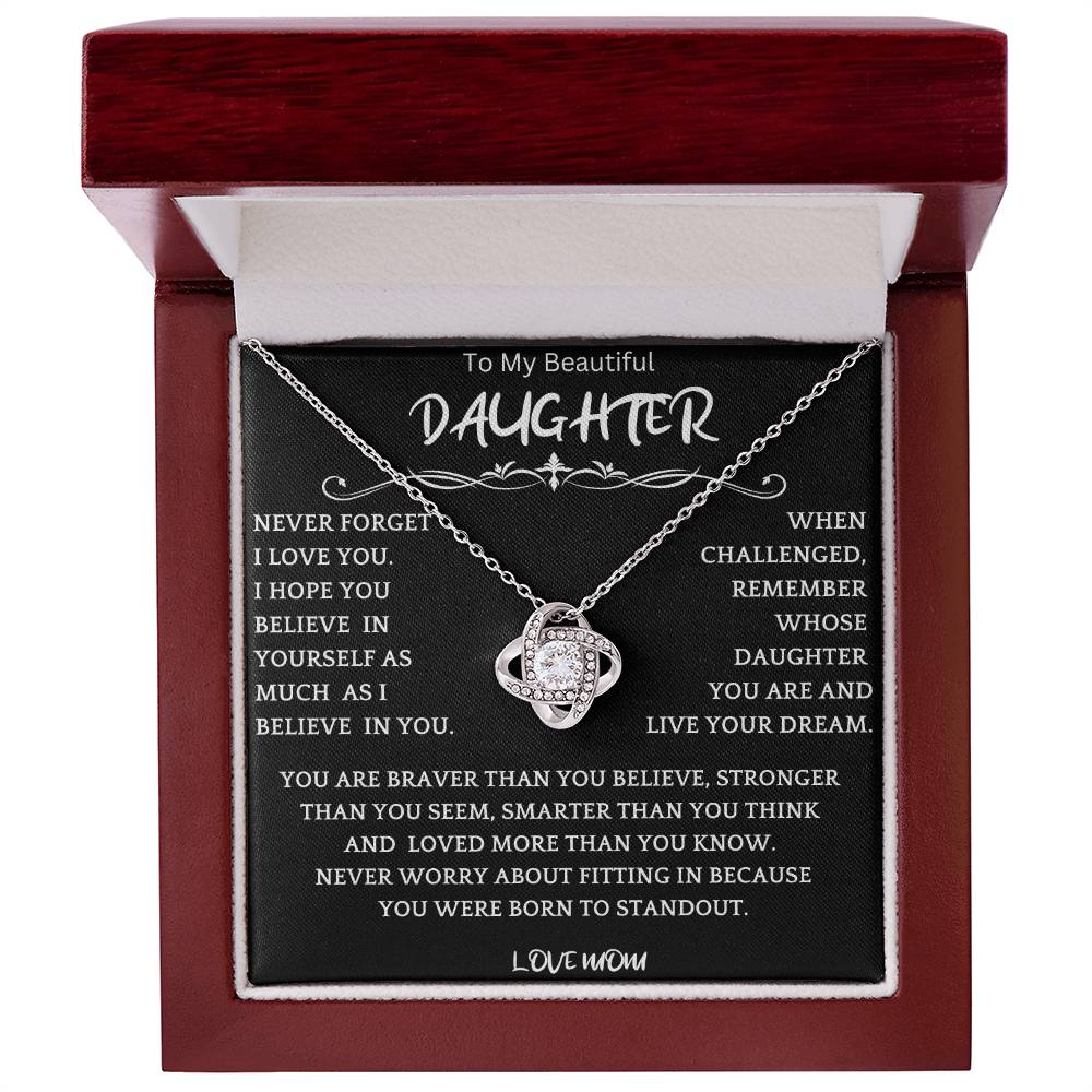 Challenged Necklace Gift For Daughter