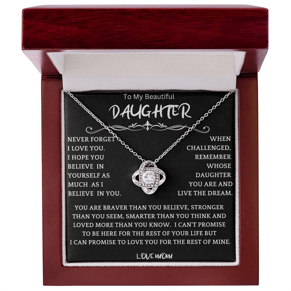 When Challenged Necklace Gift For Daughter